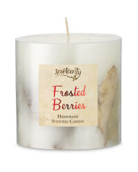 Wax Inclusion Frosted Berries Candle