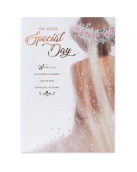 Special Day Wedding Card