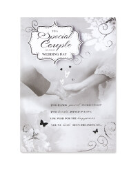 Special Couple Wedding Day Card