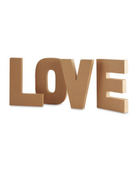 Wedding Decorations LOVE Letters