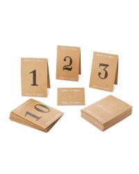 We Do Wedding Table Stationery