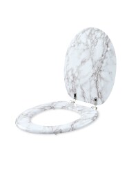 Kirkton House Wooden Toilet Seat - Marble