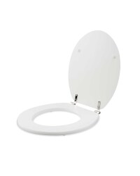 Kirkton House Wooden Toilet Seat - White